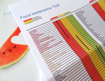 Food Intolerance test   -        (210+ Foods)