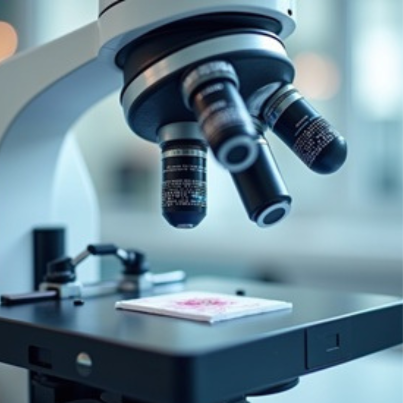 AFB-detection by smear examination Fluroscence Microscopy Urine image